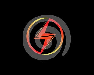 Electric Bolt Power Energy Flash Logo