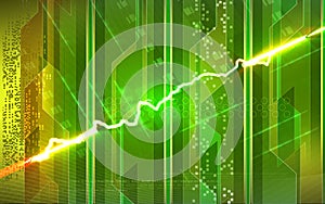 Electric cable short circuit