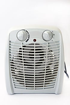 Electric calorifier on the white background