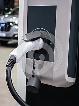 Electric car battery charging