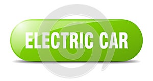 electric car button. electric car sign. key. push button.