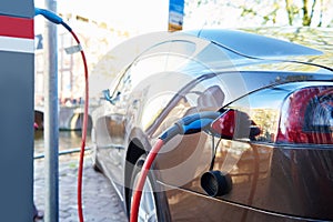 Electric car charging