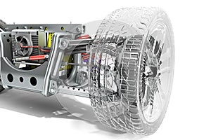 electric car cystem wheelbase with electric vehicle drive system