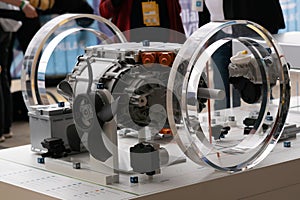 Electric car engine