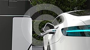 Electric car power charging