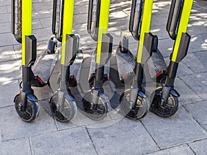 electric city scooters for rent photo