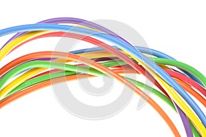 Electric colored wires