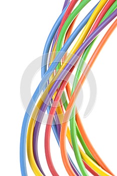 Electric colored wires