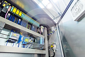 Electric control panel, stainless steel