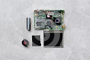 Electric device in camera