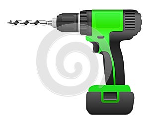 Electric drill and bit