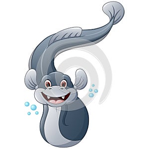 Electric eel cartoon