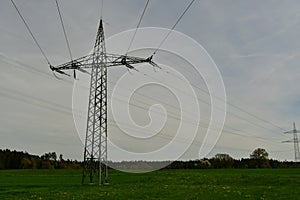 electric energy power lines cable electricity high voltage