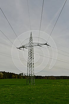 electric energy power lines cable electricity high voltage