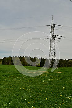 electric energy power lines cable electricity high voltage