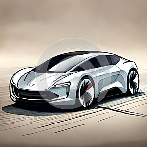 Electric Evolution: An AR Windshield Concept Car