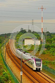 Electric Express Rail Link Train