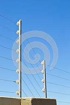 Electric fencing cables