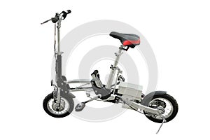 Electric folding bicycle