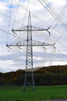 electric grid pylon