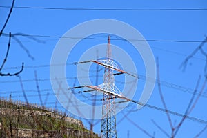 electric grid pylon