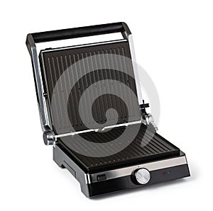 Electric grill on a white background