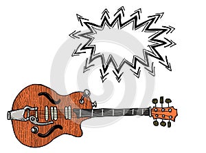 Electric guitar-100