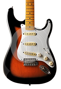 Electric guitar body