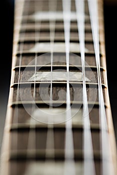 Electric guitar dectail