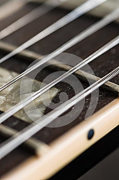 Electric guitar dectail