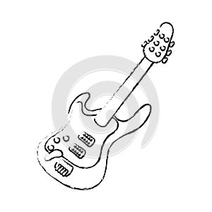 Electric guitar icon