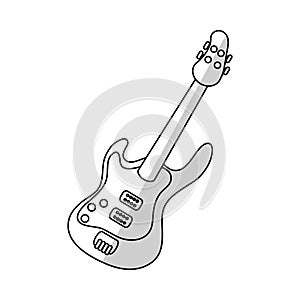 Electric guitar icon