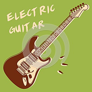Electric guitar photo