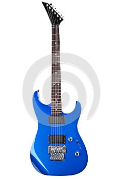 Electric guitar isolated