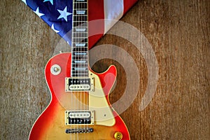 Electric guitar Les Paul