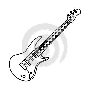Electric guitar musical instrument