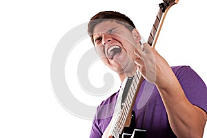 Electric Guitar Player