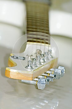 Electric guitar is a popular musical instrument.