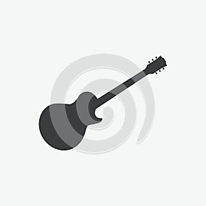 Electric Guitar Vector Icon