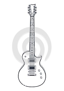 Electric Guitar Vector