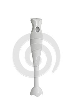 Electric hand blender isolated on white background