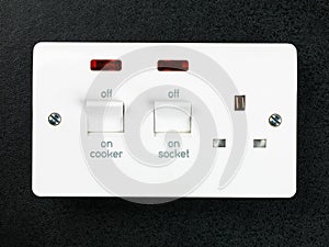 Electric Hard Wired Cooker Socket