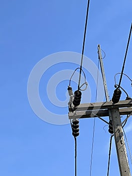 electric high voltage pole