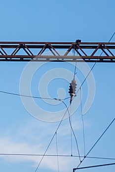 Electric infrastructure of the railway