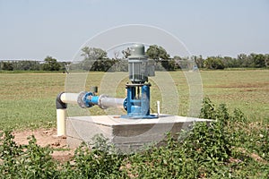 Electric irrigaton pump