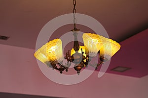 Electric jhumar in home decore