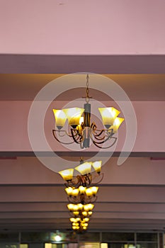 Electric jhumar in home decore