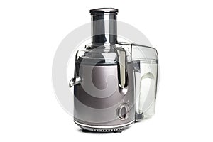 Electric juicer on a white background