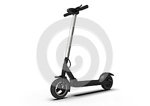 Electric kick scooter, ecologic urban vehicle.