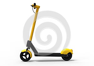 Electric kick scooter, ecologic urban vehicle